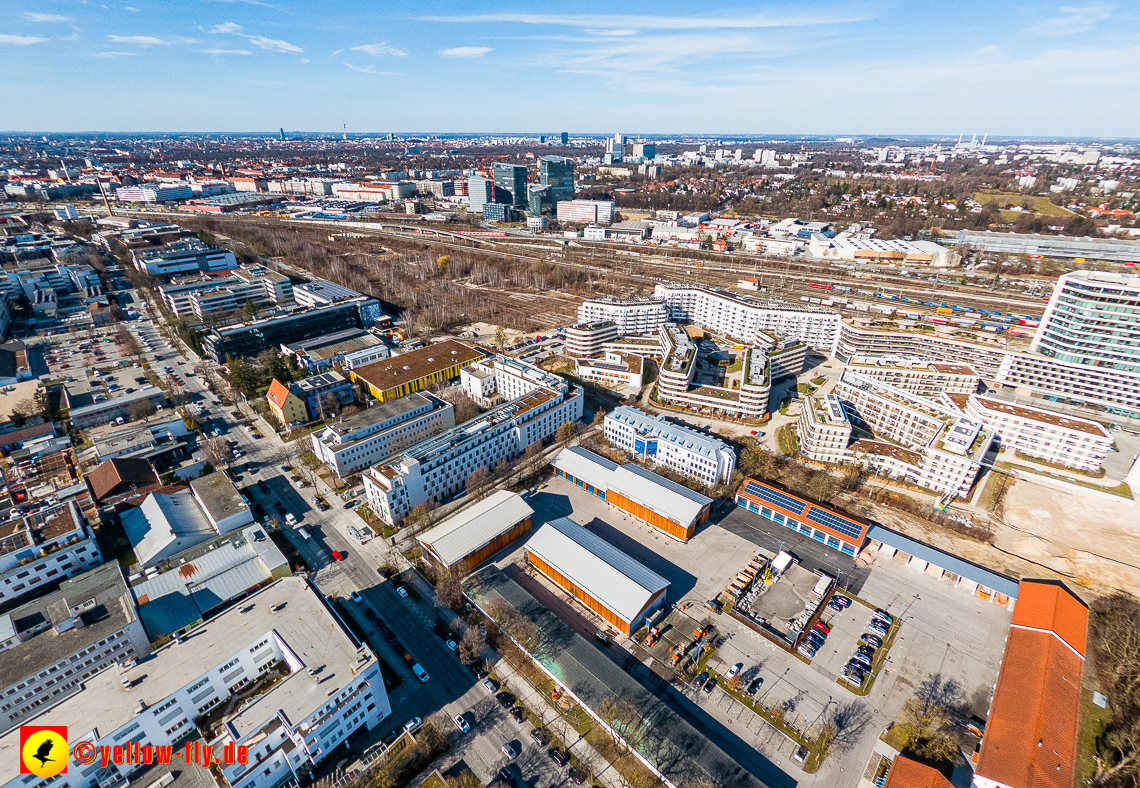 20.02.2023 - der Hachinger Bach zwischen Berg am Laim und Neuperlach